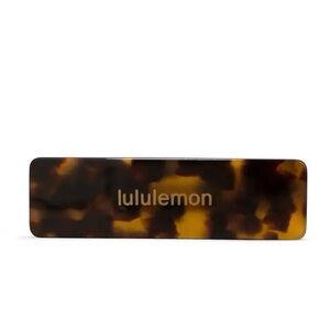Lululemon Tortoise Shell Brown Hair Clip
